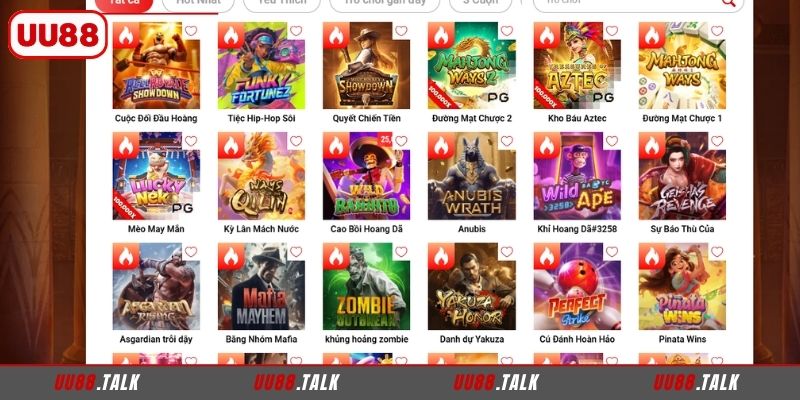 Top 4 tựa game nổ hũ UU88 đình đám nhất