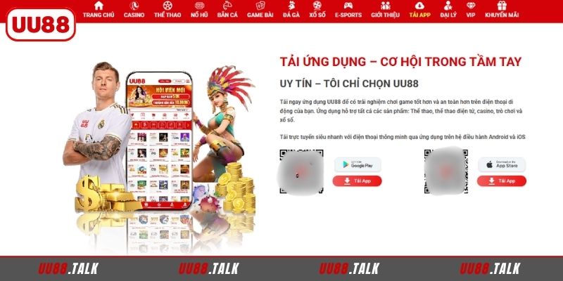 Ưu thế nổi bật khi tải app UU88 về điện thoại cá nhân